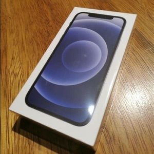 This is my brand new iPhone 12 with 64GB Black